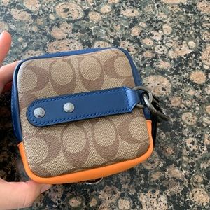 Coach Bags - Coach Signature Square Hybrid Pouch In Colorblock Coach Bags - Coach Signature Square Hybrid Pouch In Colorblock